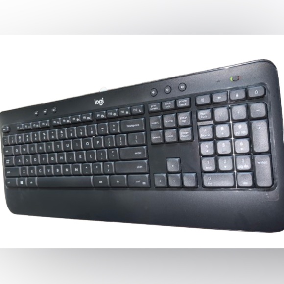 Logitech Black Wireless Keyboard and Mouse Combo NEW - Picture 2 of 5